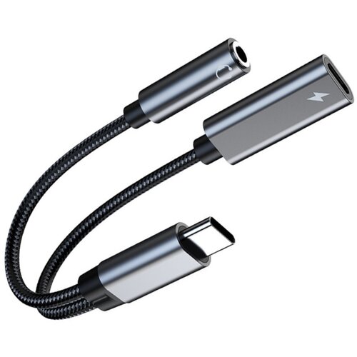 INF Adapter AB136D USB-C na 3,5 mm Hi-Res 24bit/48kHz z 10W polnjenjem, (5000276698) Cene