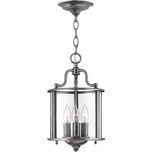 Elstead Lighting Elstead Gentry 3-lučna majhna stropna svetilka, kositrna, E14, (22097924) Cene