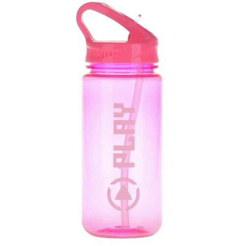 Play H2O, flašica za vodu, plastična, transparent, 500ml Roze Slike