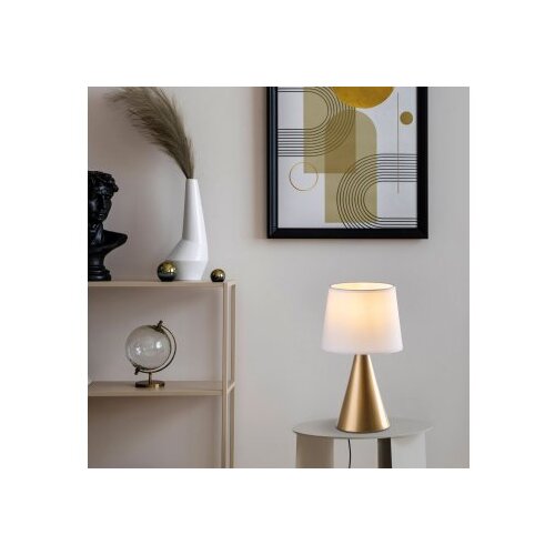 Opviq Stolna lampa Kona-15487, Zlatno-bijela Cijene