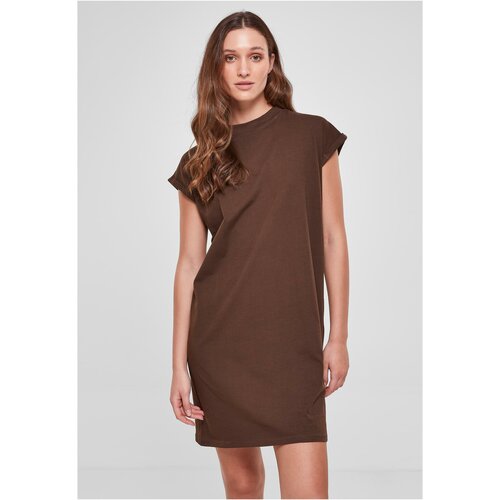 UC Curvy Ladies Turtle Extended Shoulder Dress brown Cene