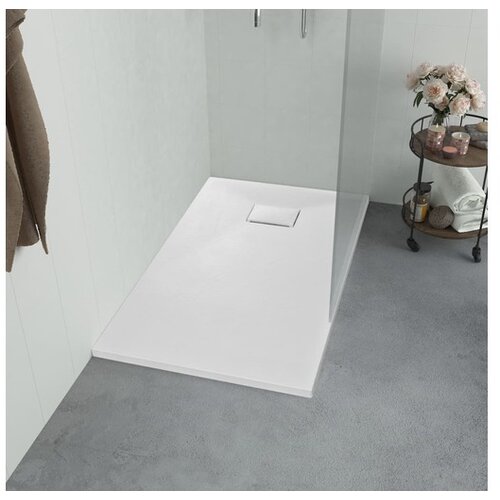  Kad za tuš SMC bela 90x90 cm Cene