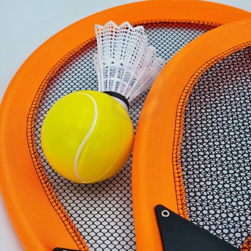 Woopie set za badminton - naranđasti Slike