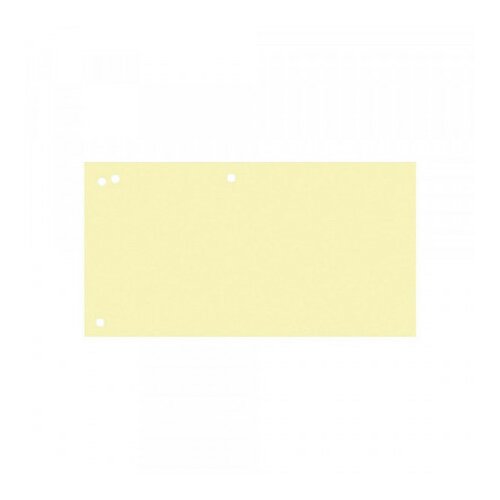 Helios pregradni karton skraćeni 230x100mm 190g 1/100 žuti ( G330 ) Slike