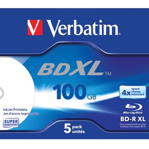 Verbatim 43789 prazni Blu-Ray disk BD-R 100 GB 5 kom Cene