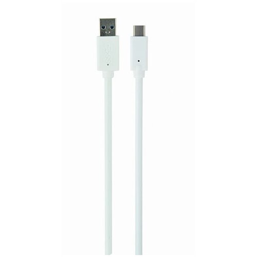 Cablexpert USB 3.0 AM to Type-C cable (AM CM), 1 m, white Cene