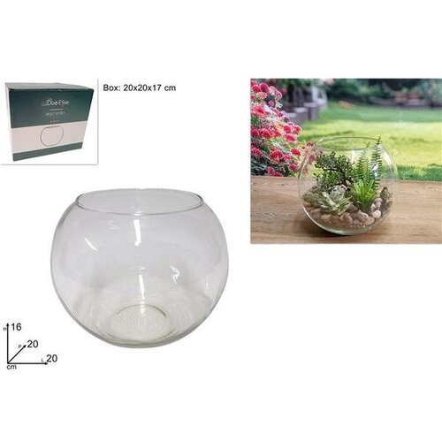  VAZA KUGLA STAKLENA 20 CM Slike