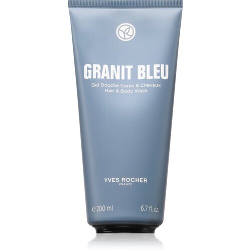 Yves Rocher Granit Bleu gel za prhanje za telo in lase 200 ml Cene