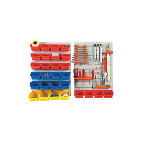 Alutec Set zidna ploča za alat 56060 840 x 590 mm 43-dijelna Cijene