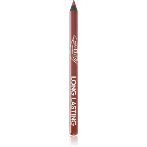 puroBIO cosmetics Long Lasting dolgoobstojni svinčnik za ustnice odtenek 008L Warm Nude 1,1 g