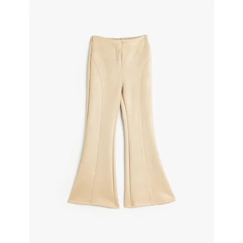 Koton Flare Trousers Elastic Waist