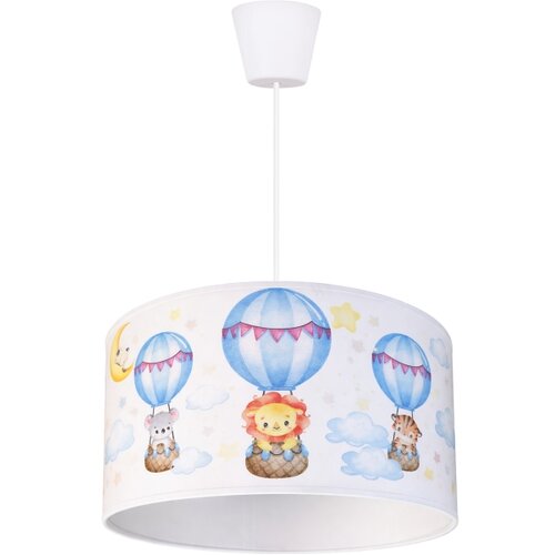  Brilagi - LED dečiji luster na sajli BOBO 1xE27/10W/230V prečnik 35 cm bela/životinjice Slike