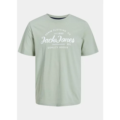 Jack & Jones Majica Forest 12247972 Zelena Standard Fit