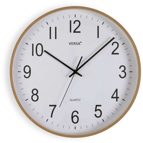  Zidni sat Versa Plastika Kvarc Drvo MDF 5 5 x 40 5 x 40 5 cm Cijene