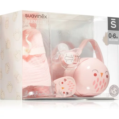 Suavinex Bonhomia Gift Set poklon set Pink(za djecu od rođenja)