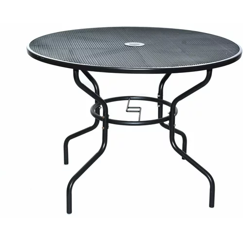 Rojaplast Metalni okrugli vrtni blagovaonski stol ø 106 cm -