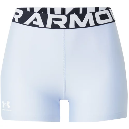 Under Armour Športne hlače 'Authentics' pastelno modra / črna / bela