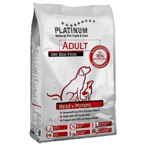 Platinum suva hrana za pse sa ukusom govedine 1.5kg Slike