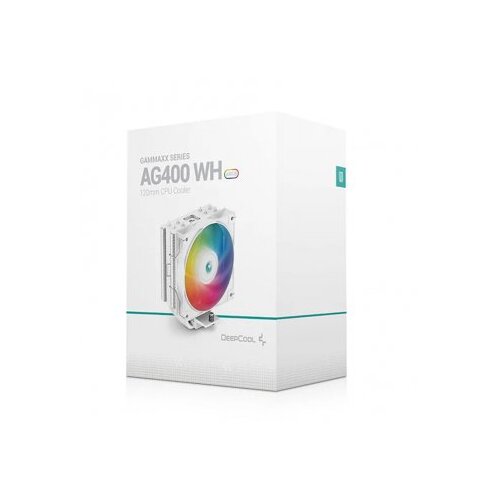 DeepCool AG400 WH ARGB Processor 12 cm White Cene