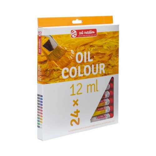 Art creation oil, uljana boja, set 24K, 24 x 12ml ( 699124 ) Slike