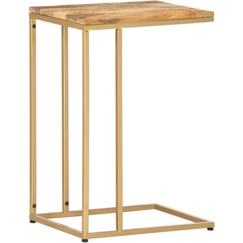 VidaXL Stranska mizica 35x45x65 cm trden mangov les, (20715709) Slike