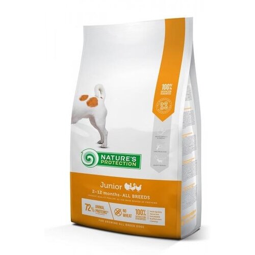 Natures_Protection Nature's Protection Super Premium Hrana za štence All Breeds Junior 2-12m Živina 7.5kg Cene