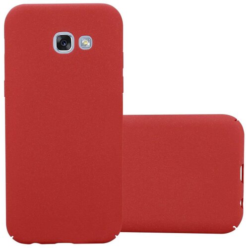 Cadorabo Case, združljiv s Samsungom v Frosty Red - Hard Case zaščitni pokrov v zmrznjenem videzu proti praskam in udarcem, (20565231) Cene