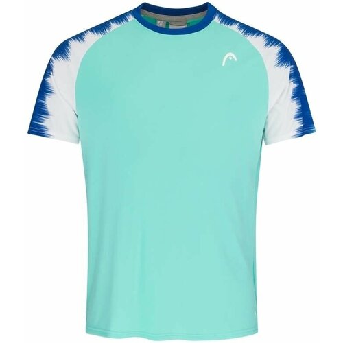 Head Topspin T-Shirt Men Turquiose/Print Vision 2XL Majica za tenis Cijene