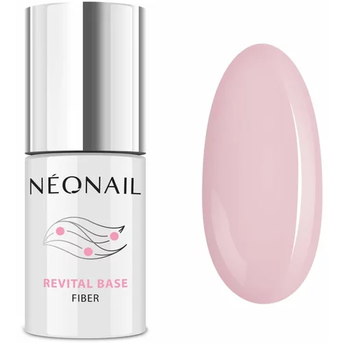 NeoNail Revital Base Fiber bazni gel lak za gelirane i akrilne nokte nijansa Creamy Splash 7,2 ml