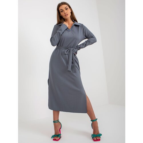 LAKERTA Dress-LK-SK-509227.83P-dark gray Slike
