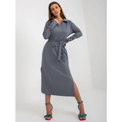 LAKERTA Dress-LK-SK-509227.83P-dark gray