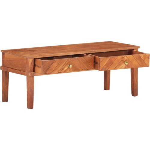 Maison Chic TV omarica - TV stojalo - Televizijska omarica 110x40x41 cm trden akacijev les, (21702173) Cene