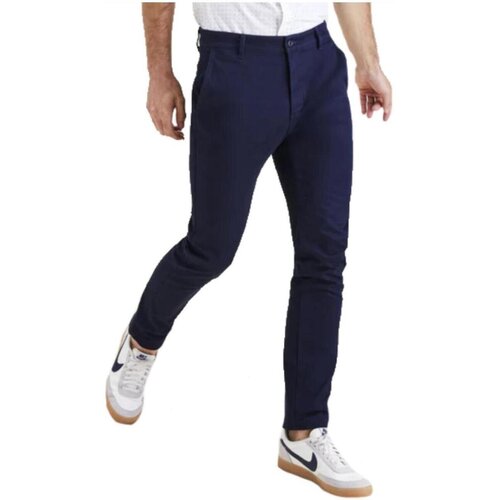 Dockers Hlače Chino / Carrot - Modra Slike
