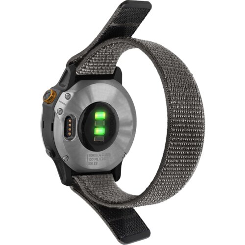 Chameleon Najlonski pašček Sport za uro 26 mm, siva Cene
