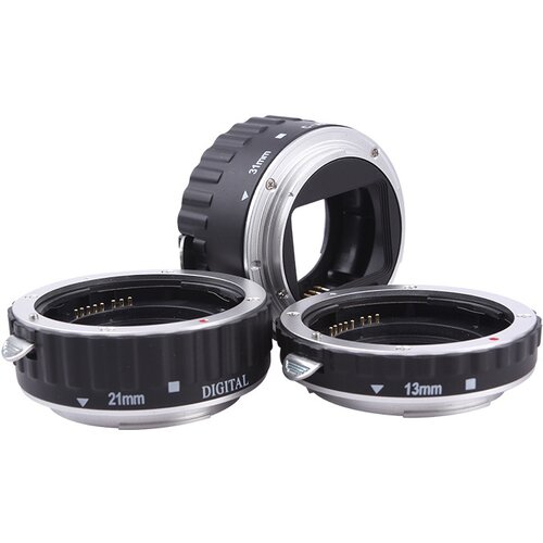 INF 3-paket 21 mm 31 mm 13 mm adapterja obroča za makro objektive za fotoaparate dslr canon eos silver, (21247710) Slike