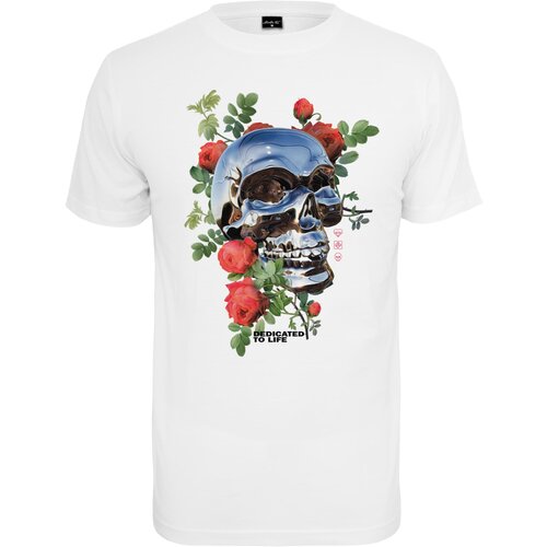 MT Men Chrome Skull Tee white Cene