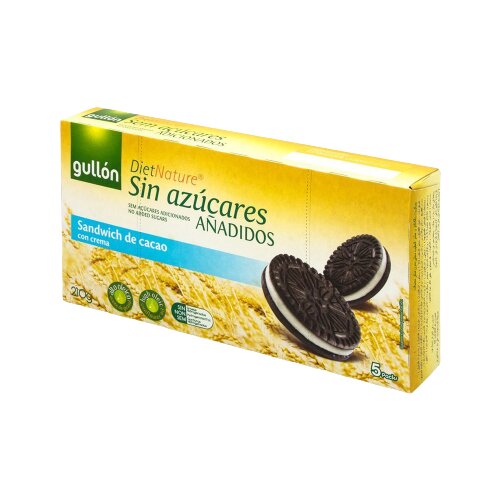 Gullon čoko keks sa krem filom 210g Cene