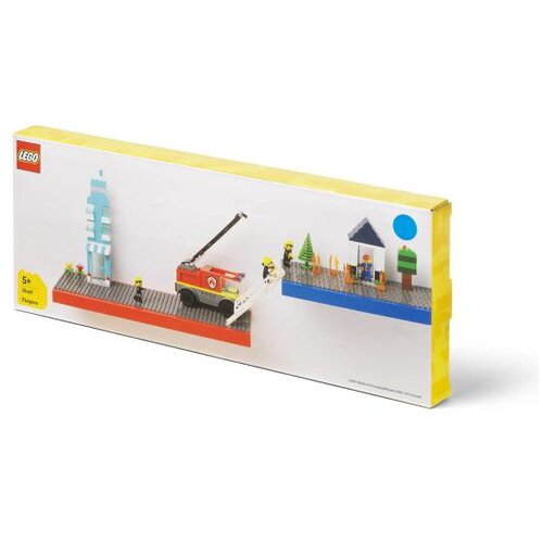 Lego Polica sa podlogom za gradnju - plava Cene