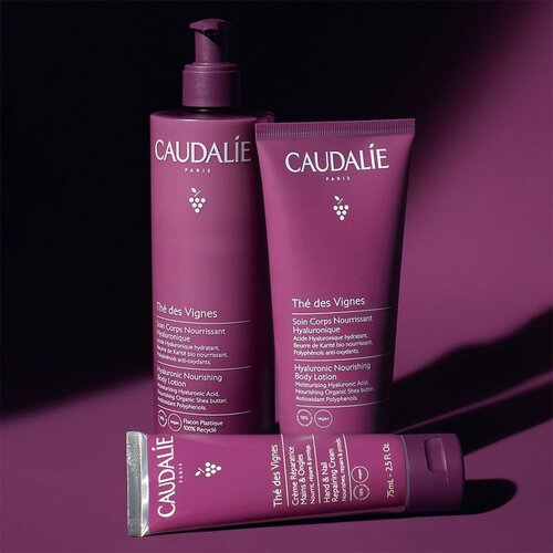 Caudalie Th&amp;eacute; Des Vignes hranilni losjon za telo s hialuronsko kislino 400 ml Slike