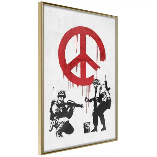  Poster - Banksy: CND Soldiers II 20x30