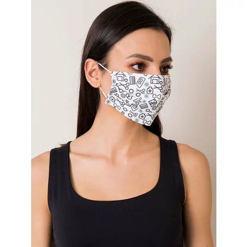 Fashion Hunters Reusable black and white mask