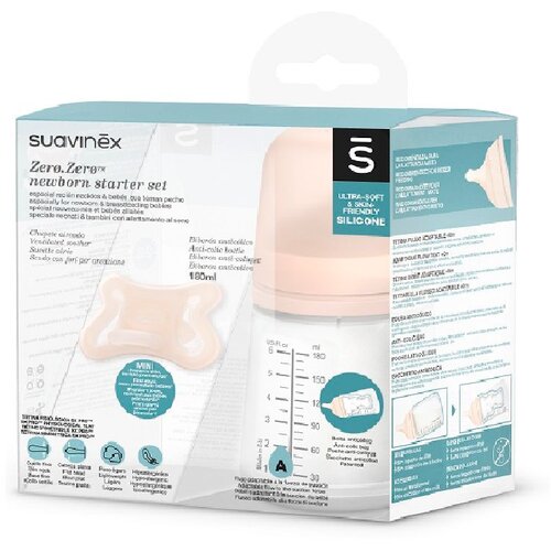 Suavinex Zero Zero Newborn Starter Set poklon set (za djecu od rođenja) Cijene