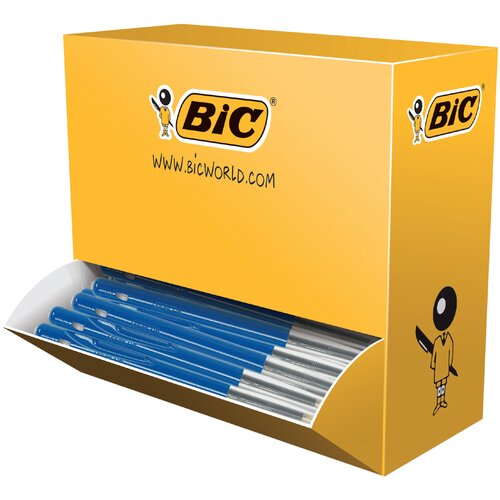 Bic izvlečni kemični svinčnik M10 clic, moder, VREDNOSTNI PAK, (21656171) Slike