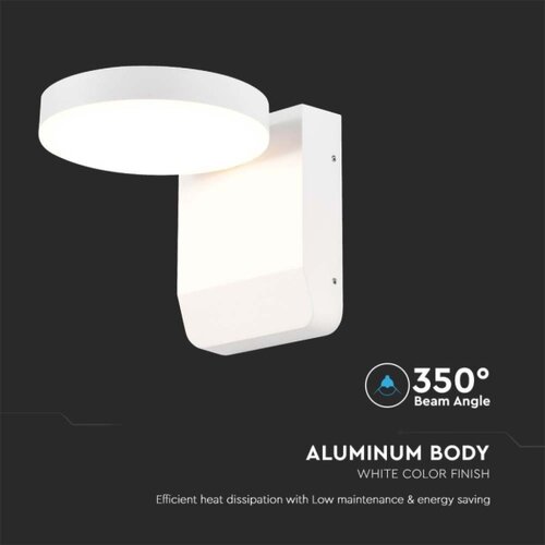  LED spolja&amp;scaron;nje zidno fleksibilno svetlo LED/17W/230V IP65 3000K belo Slike