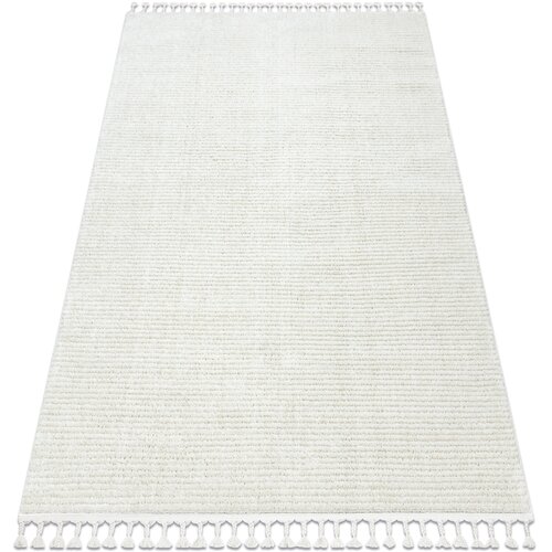 RugsX Preproge Preproga SEVILLA PC00B trakovi, črte bela Čopki 200x290 cm Bela Cene