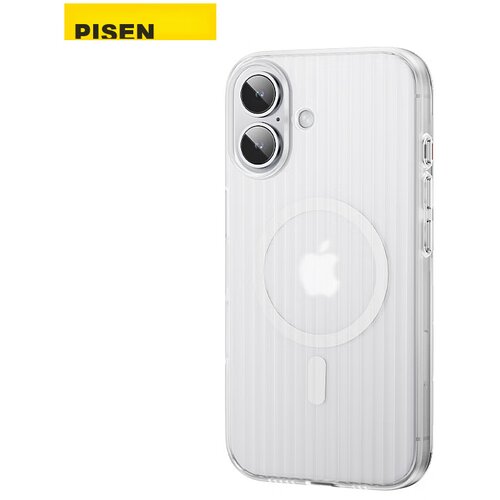  Pisen Maska za mobilni telefon iPhone 16 Plus, Bela Cene