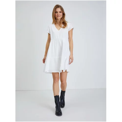 Orsay White basic dress - Women