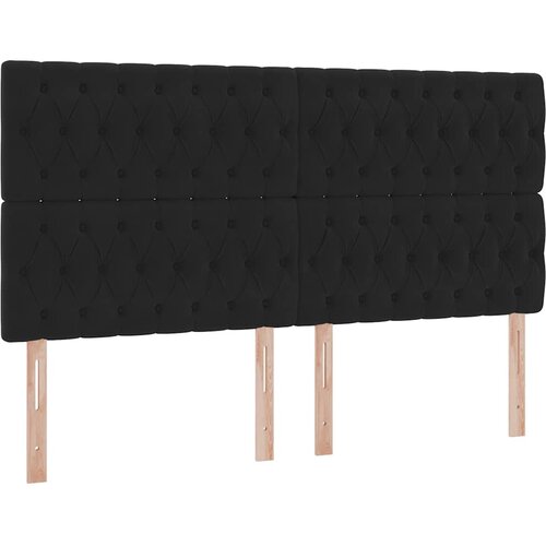  LED krevet za pohranu s madracem Crna 160 x 200 cm Bar&amp;scaron;un Slike