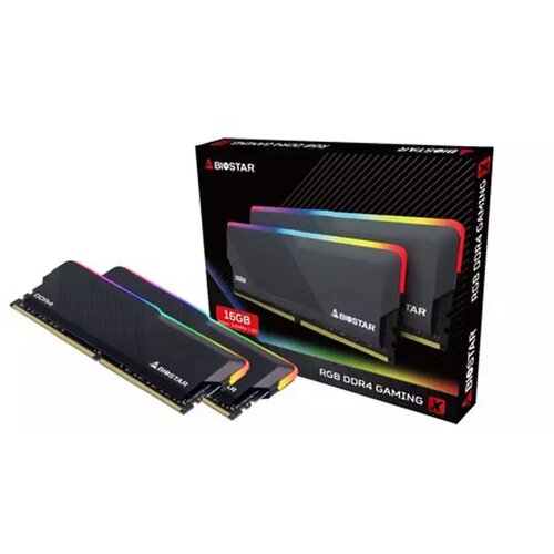 Biostar Memorija DDR4 16GB 2x8GB 3200MHz RGB GAMING X Slike