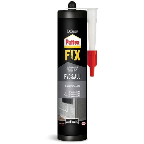 PATTEX Montažno lepilo za PVC &amp;amp; ALU (440 g, Kartu&amp;scaron;a) Slike